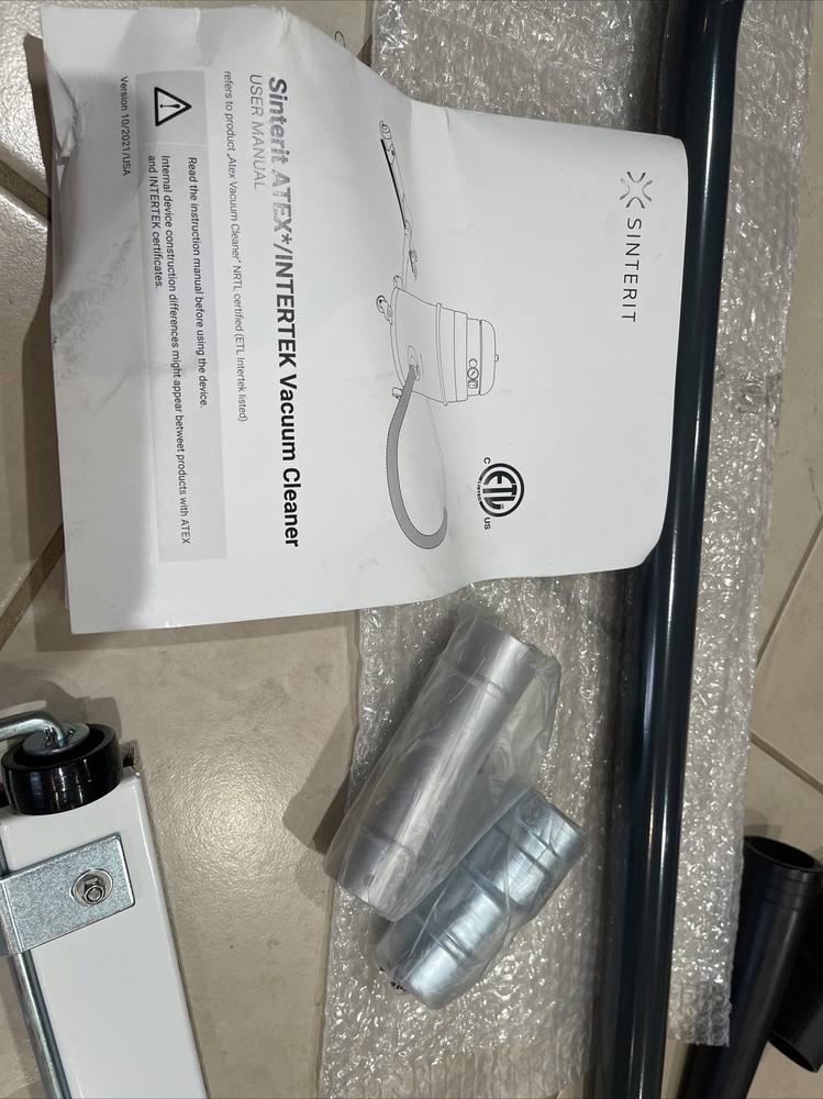 Sinterit Intertek Replace.Double Curved Wand & Floor Brush & Access for Vacuum