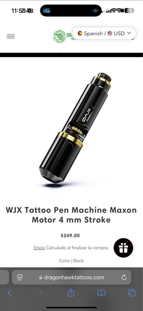 WJX Pen Machine Maxon