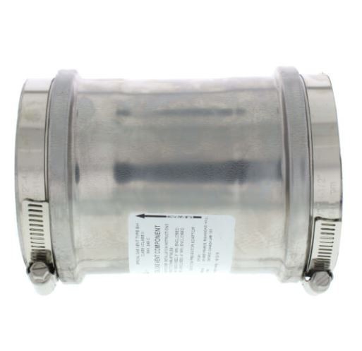 Z-Flex Z-Vent 4" Universal Appliance Adaptor with Back-Flow Preventer (2ZVB04)