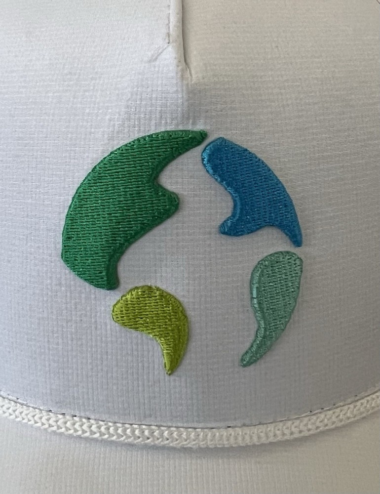 Prologis Golf Hat SnapBack White Logo Braid Embroidered