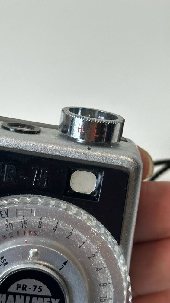 Hanimex Model PR-75 CdS Exposure Light Meter with Leather Case