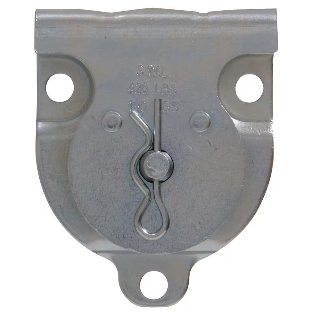 Single Sheave Wall & Ceiling Mount Pulley (1-1/2")