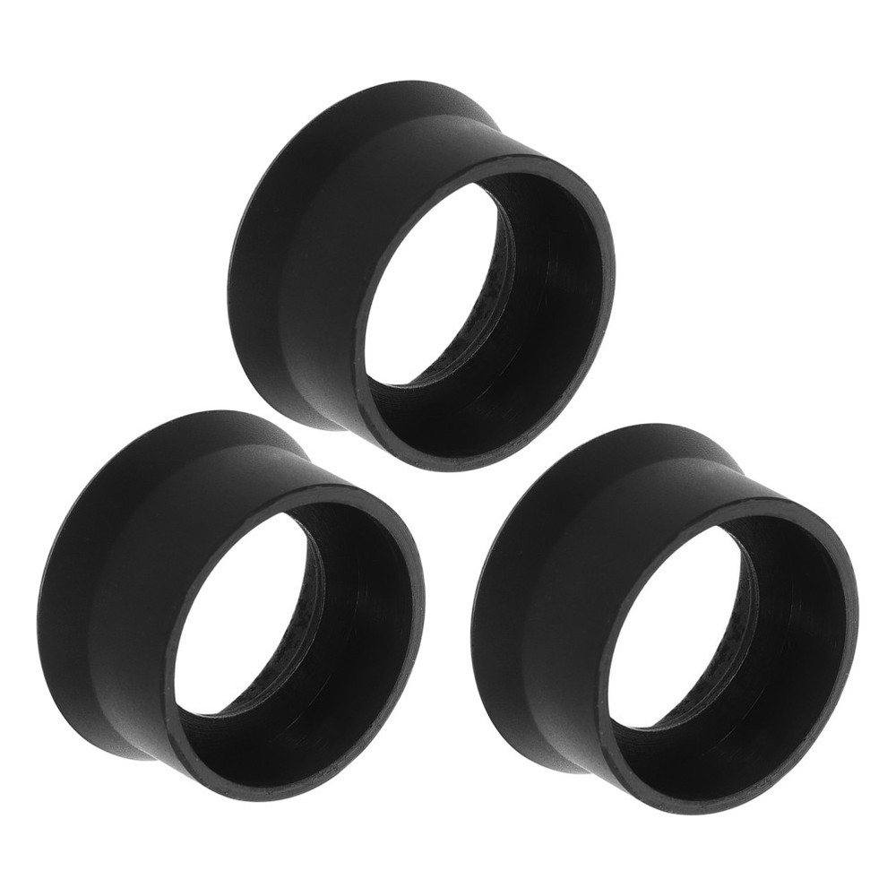 3 Pcs Replacement Eyecups for Binoculars Microscope Eyepiece Protectors