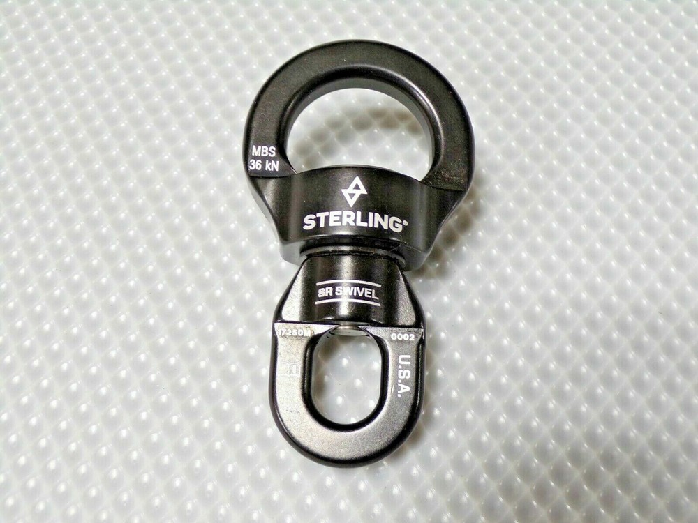 STERLING ROPE SR SWIVEL BLACK (DC)