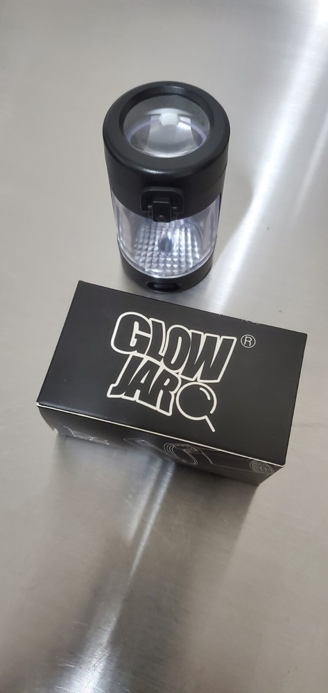 Magnifying LED Glow Glowing Jar Storage Jar