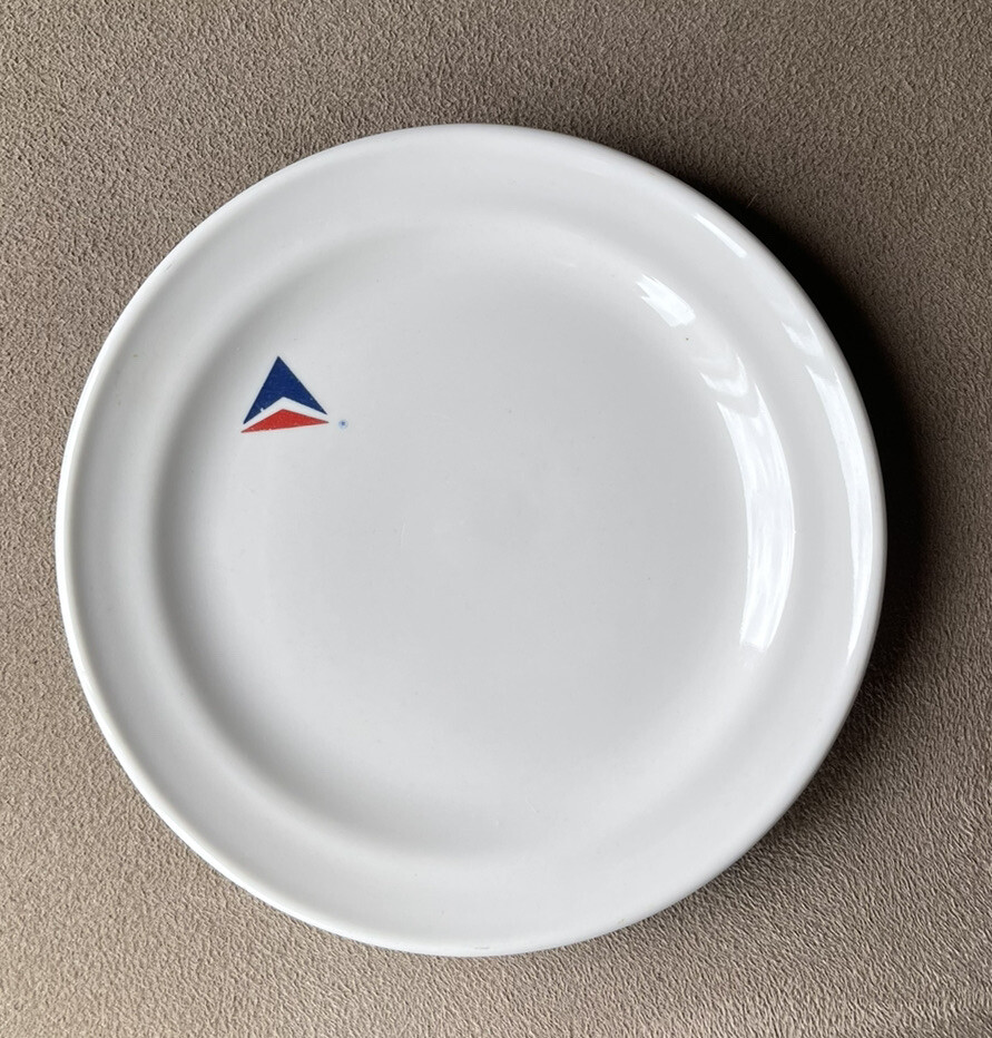 Delta Airlines Widgit pattern 5 1/4" Plate ABCO Tableware Inc. U.S.A.