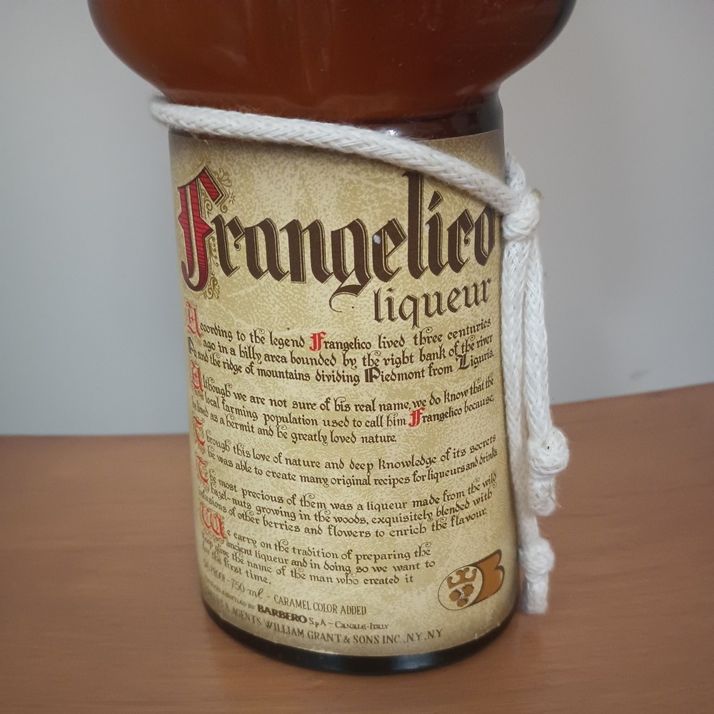 Bottle Empty Frangelico Bottle Empty With Topper