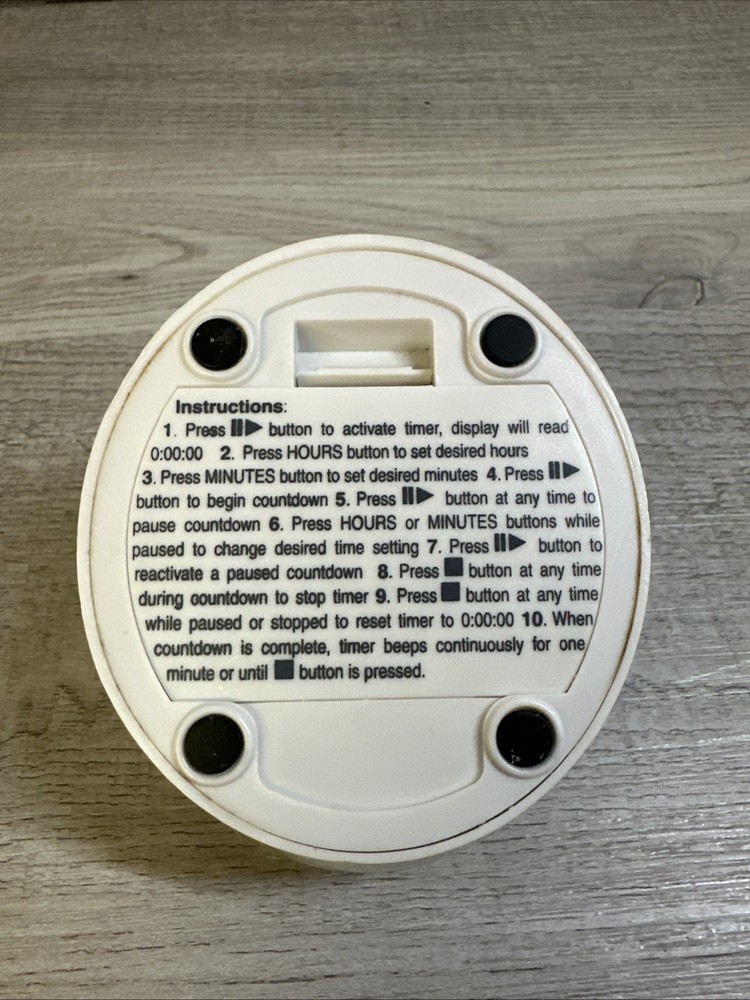 KitchenAid Digital Kitchen Timer Hours Minutes Start Pause Reset Counter TESTED