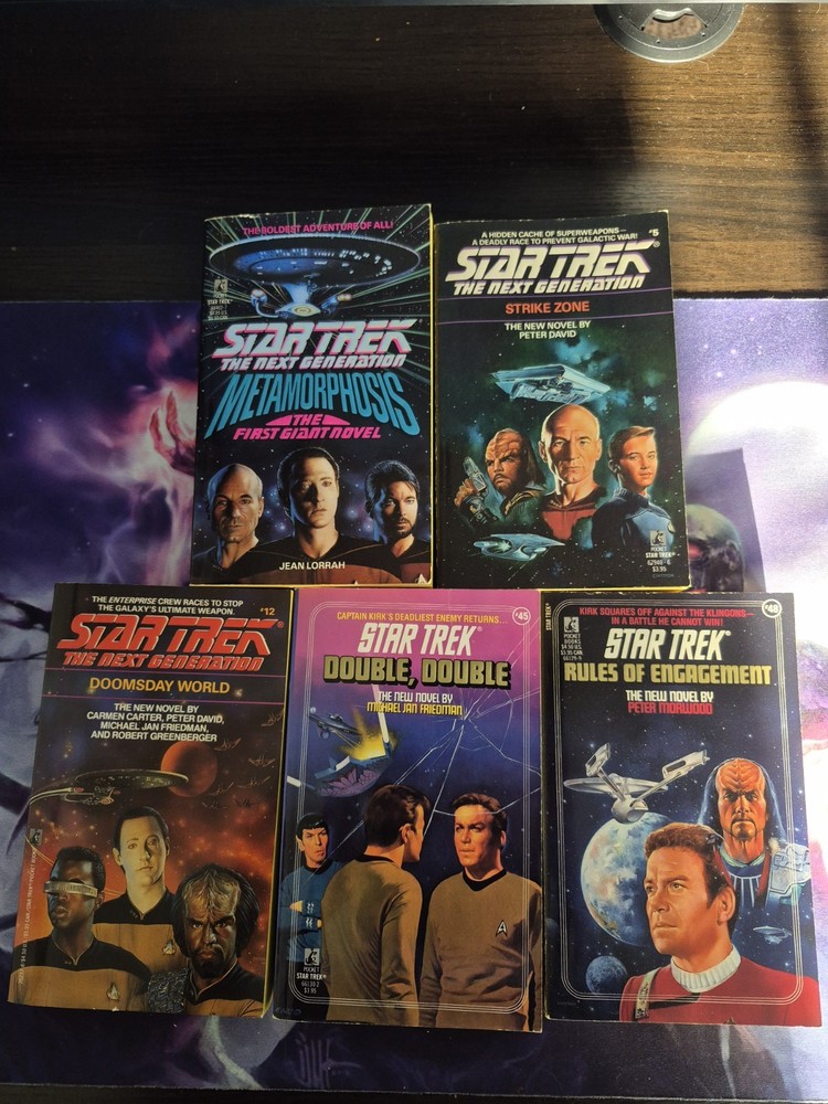 Star Trek Book Lot 5