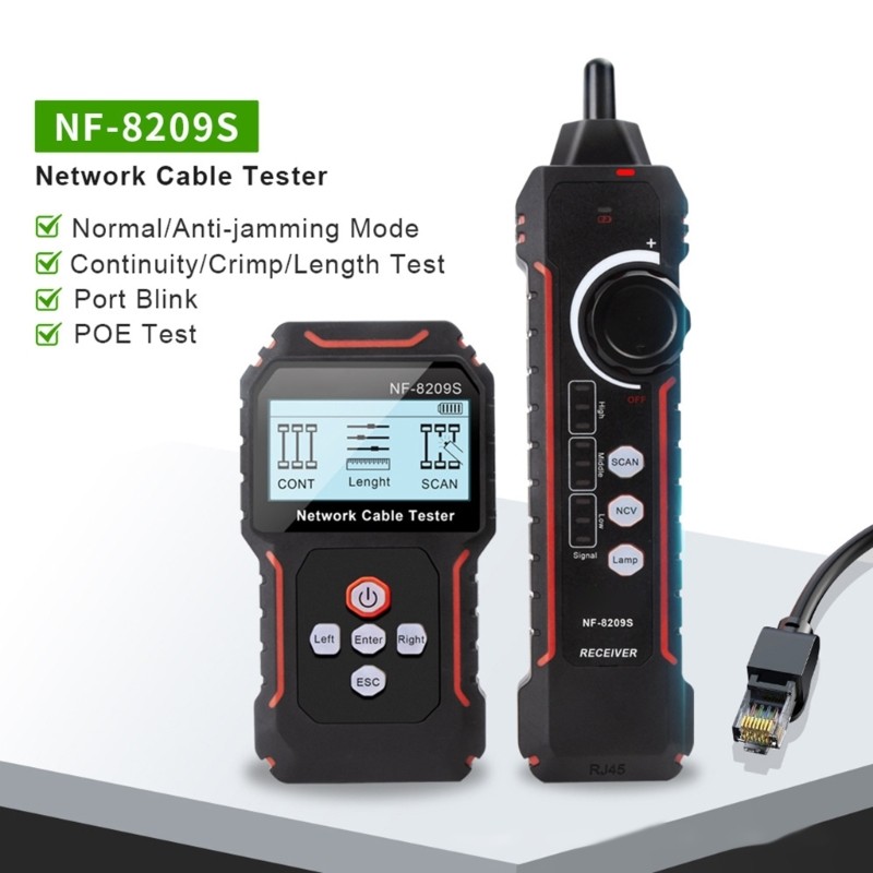 Innovative LAN Cable Testing Tool Internet Cable Tester for Various Environment