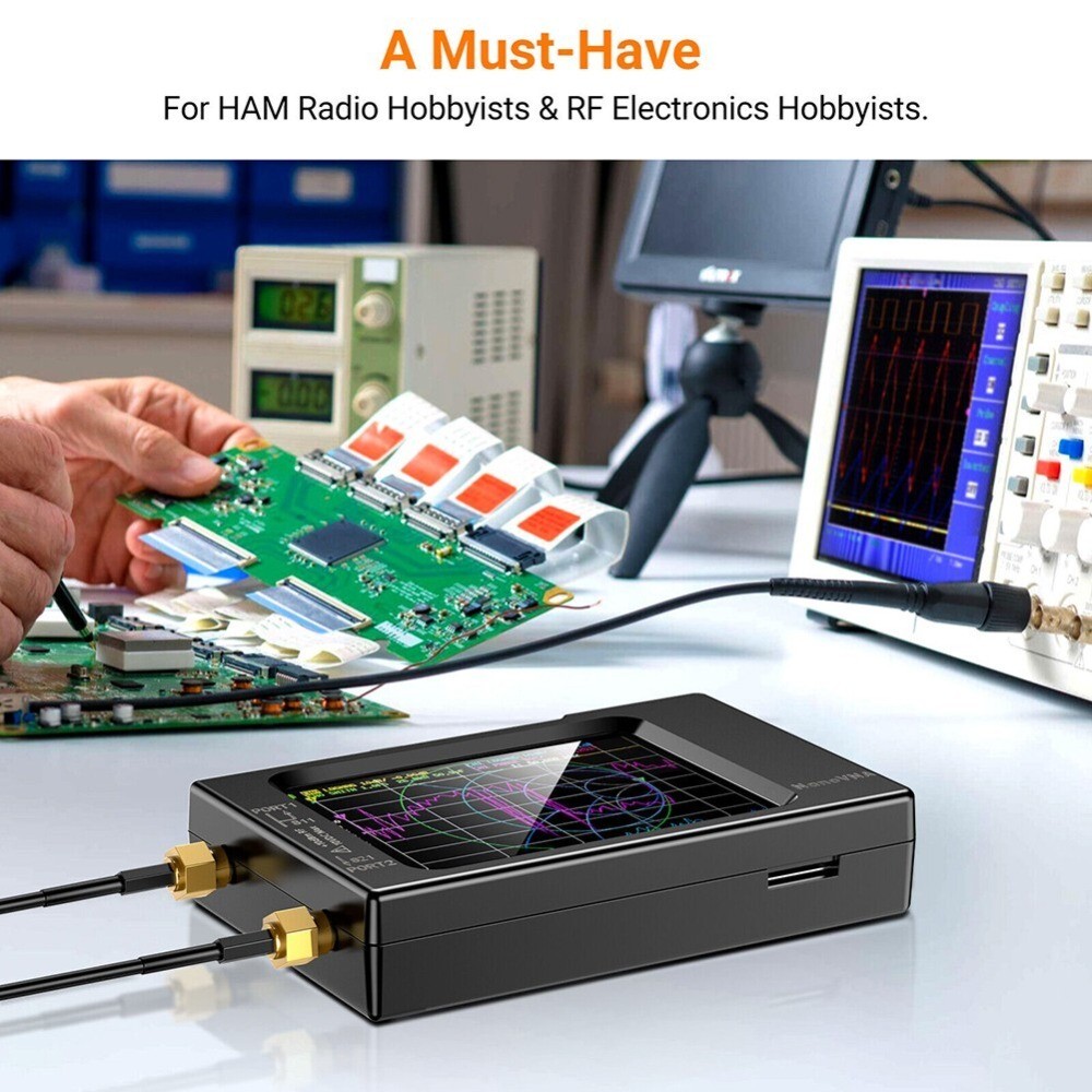 Vector Network Antenna Analyzer VHF UHF HF 10KHz-1.5GHz Analyzer