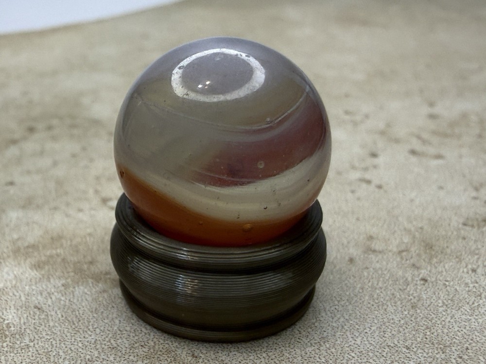 Glass Marble With Display Included lot #8342