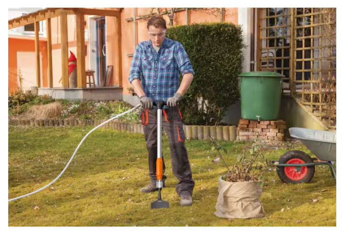 5-in-1 Pneumatic Multi-Function Tool W/ Scraper Shovel & Chisel Attachments