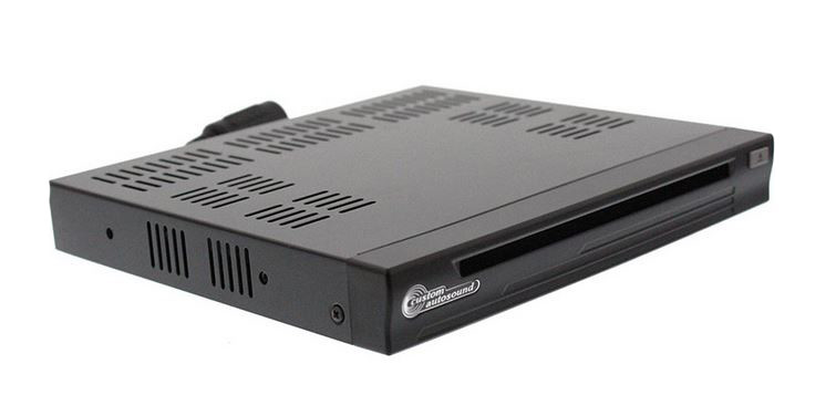Custom Autosound CD-1 - Single CD & DVD Audio Player in 1/2 DIN Size