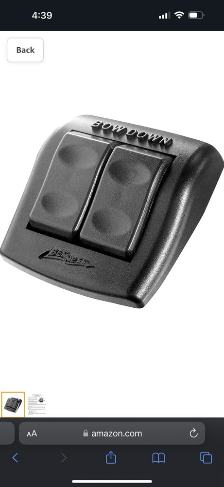 Bennett ES2000 Euro Style Rocker Switch - ES2000