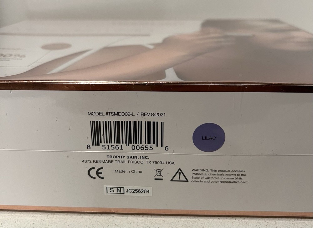 Trophy Skin MicrodermMD Microdermabrasion System - Lilac