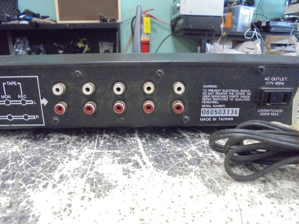 AudioSource Model EQ Eight/Series II Stereo Graphic Equalizer READ/SEE PICS