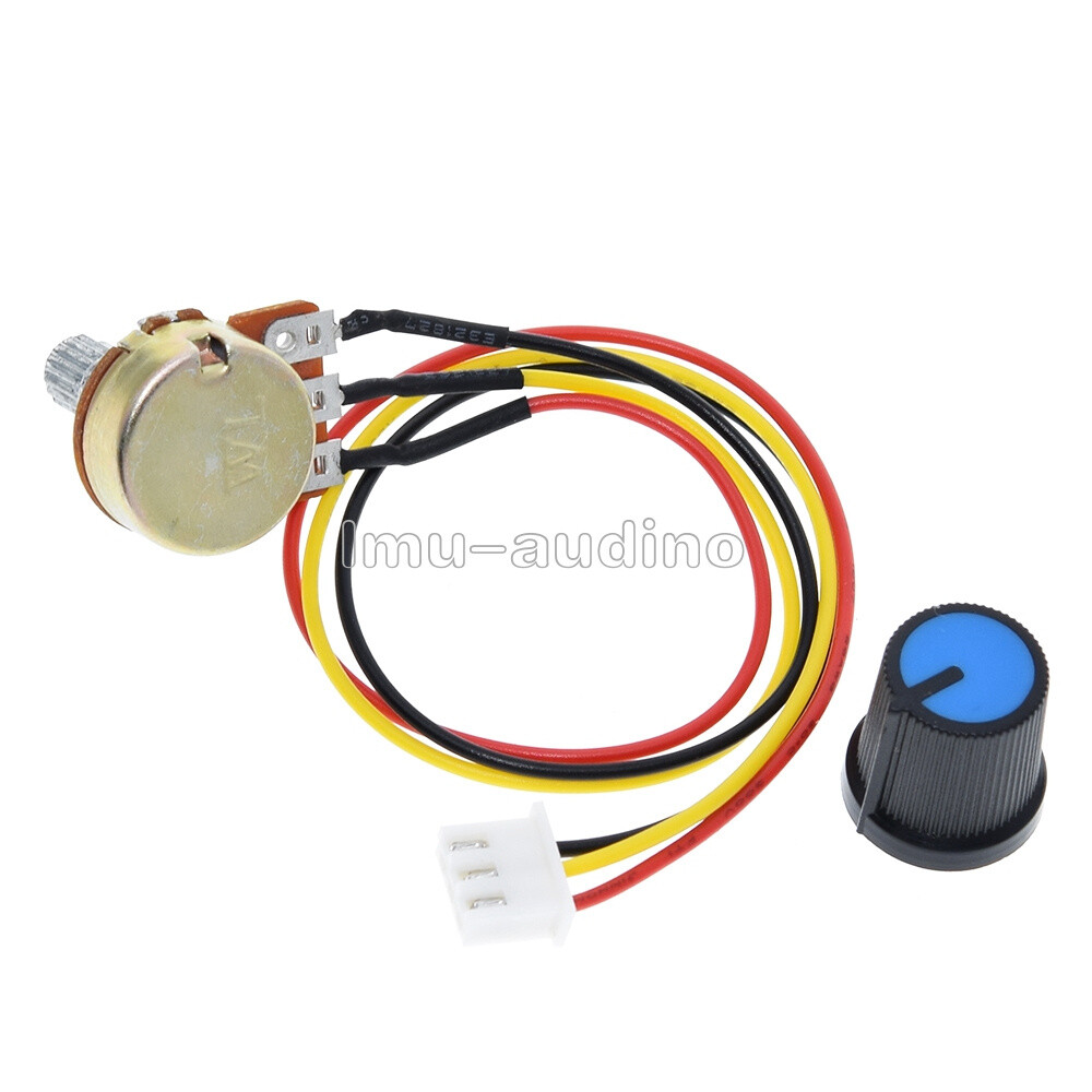 WH148 Potentiometer B10K Speed Control Knob Control Switch XH2.54 3P Linear