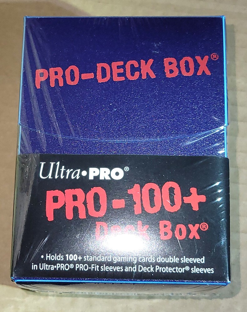 ULTRA PRO PRO 100+ Blue Deck Box