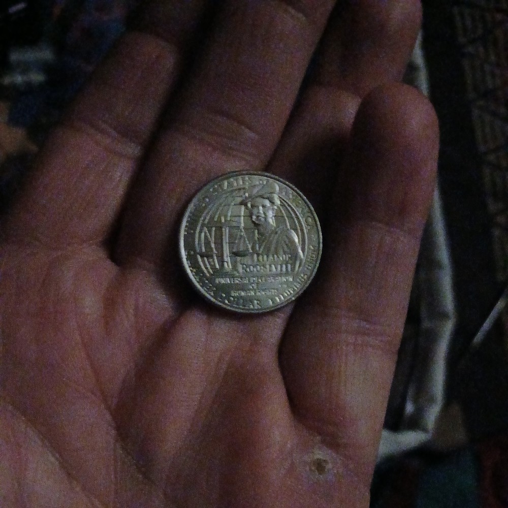 2023 P Quarter Eleanor Roosevelt “in cod we trust