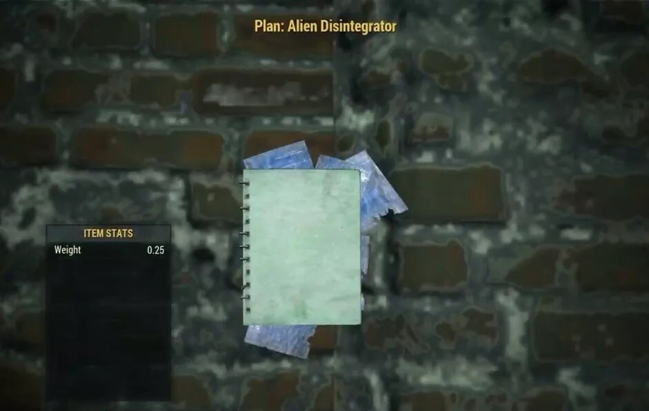 (Xbox) Alien Disintegrator Plan