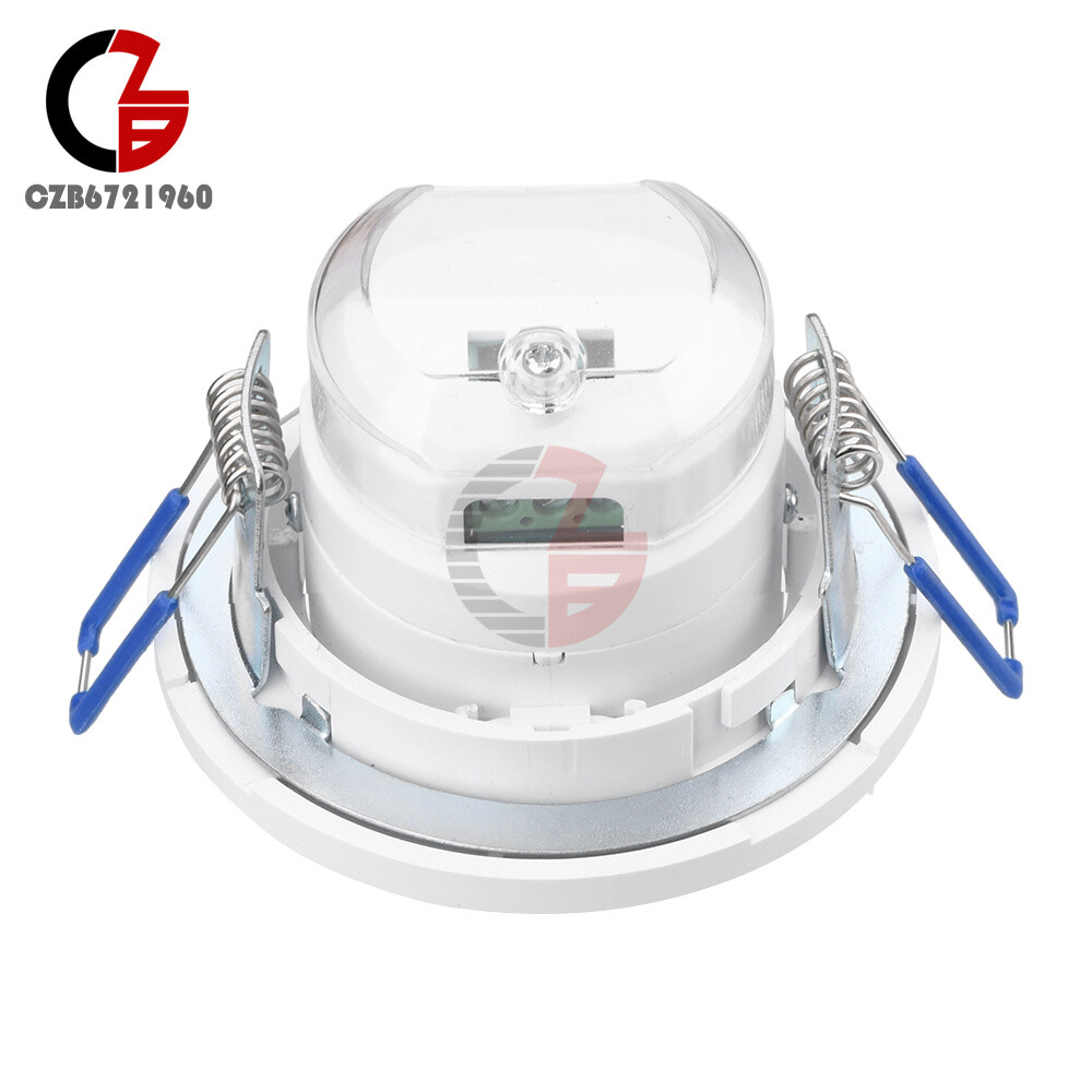 AC220-240V PIR Motion Sensor Detection Embedded Rotary Sensor 360° Motion Sensor