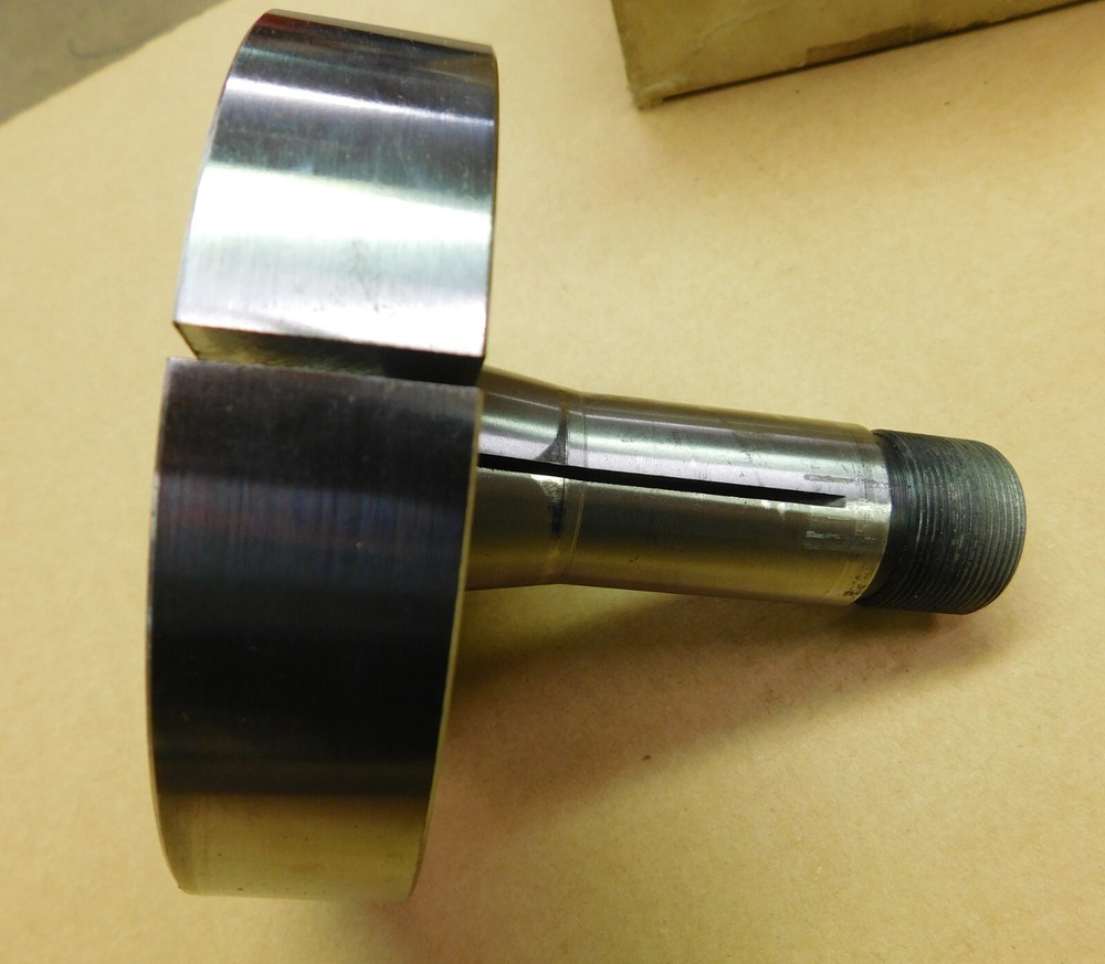 5C Step Collet 5", One-Piece 1" Thick Solid Stock