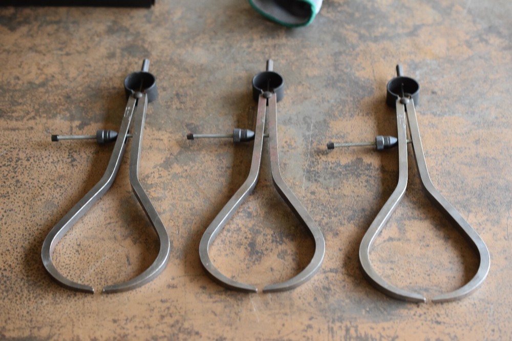 3 pc SPI Spring Joint Outside Caliper with Quick Nut Adjustment, 10" Range