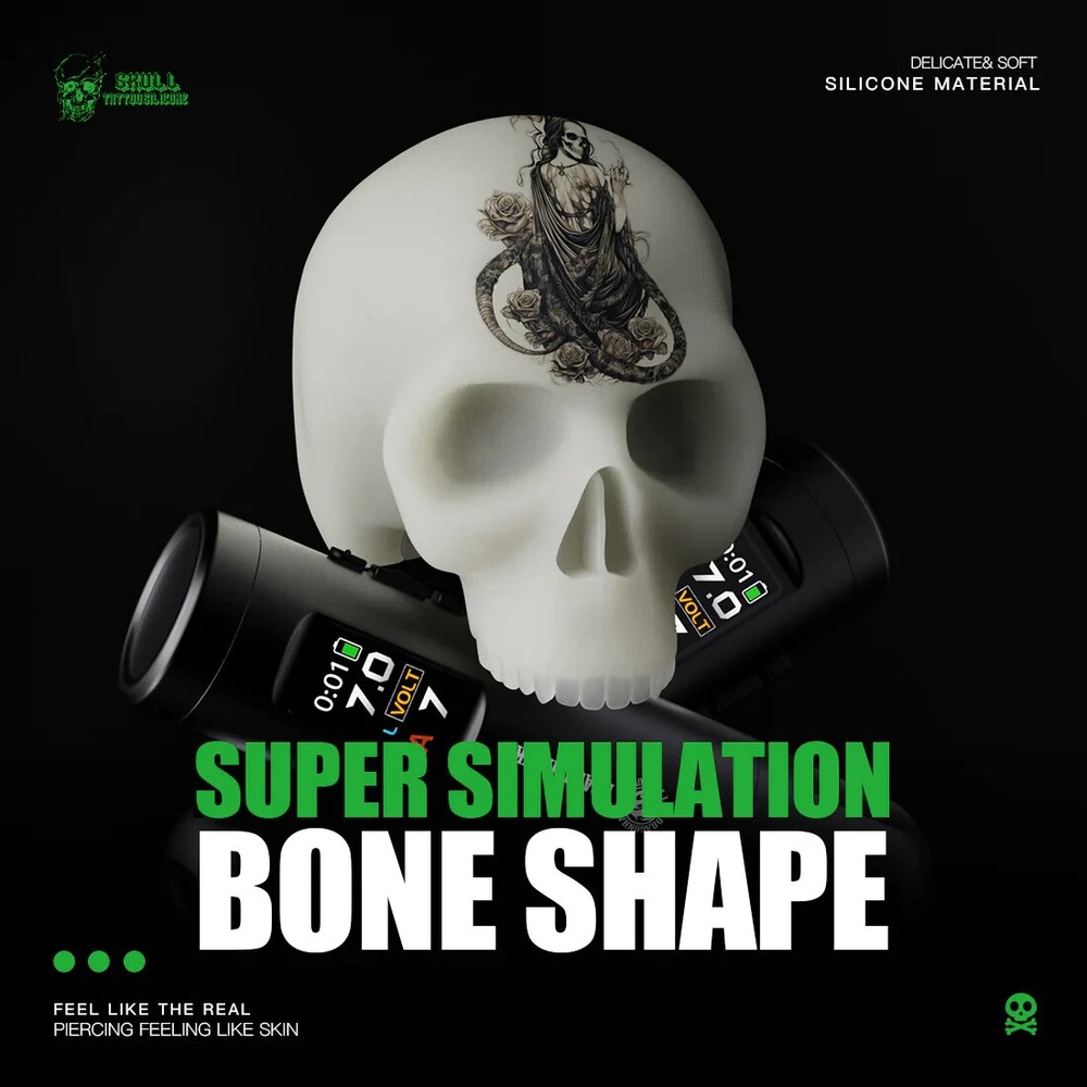Skull Tattoo Silicone WS229