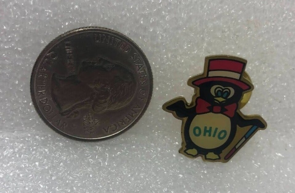 Ohio Penguin Pin