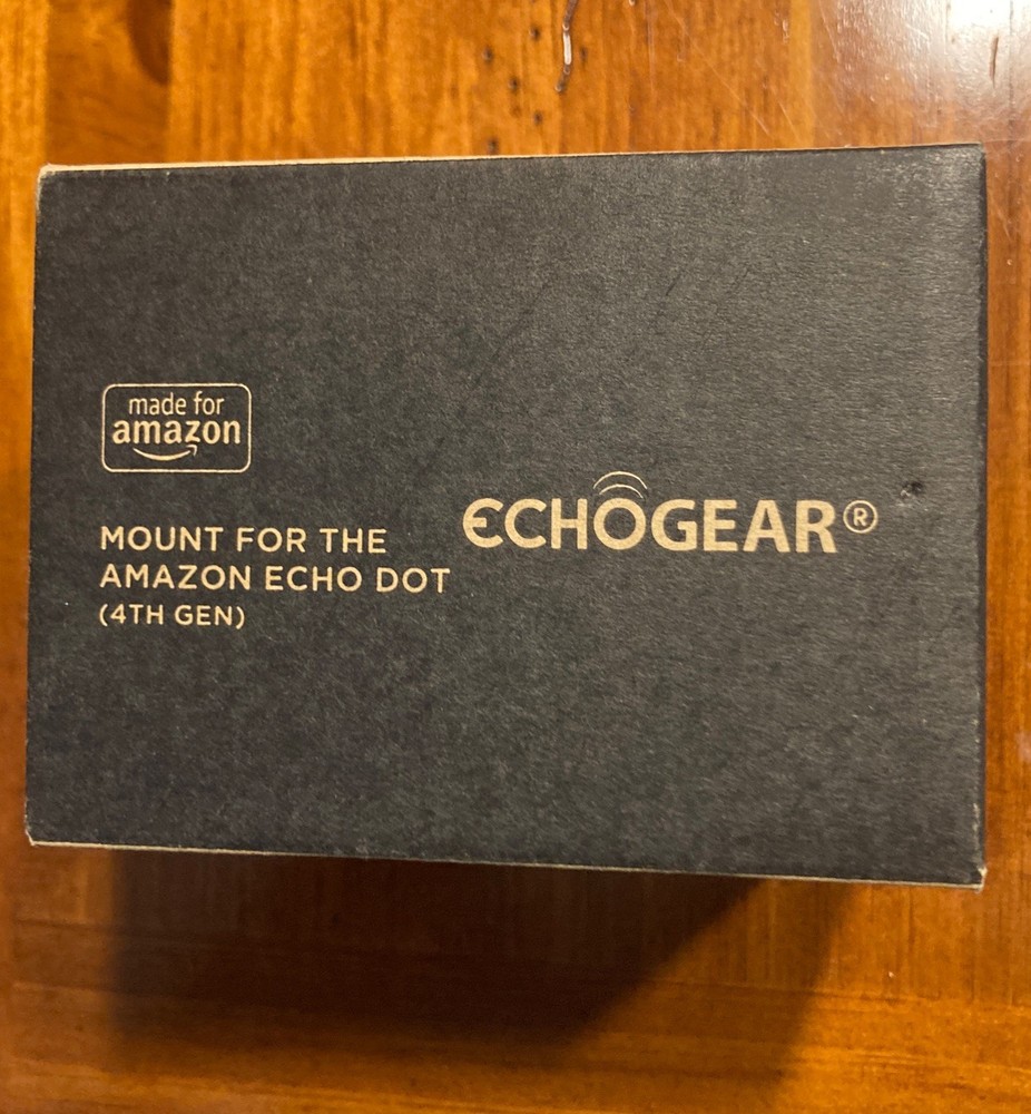 Echogear Wall Mount White For Amazon Echo Dot EGMA-EDM2-W2