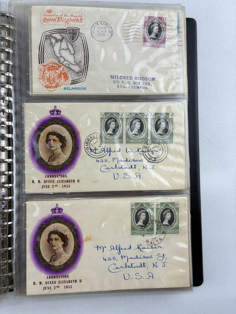 1930s - 1950s USPS Covers, Envelopes Postmarked & Addressed 70 Covers / Cards