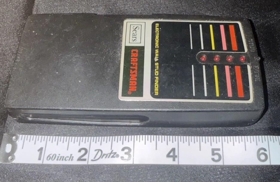 Vintage Sears Craftsman Electronic Stud Finder