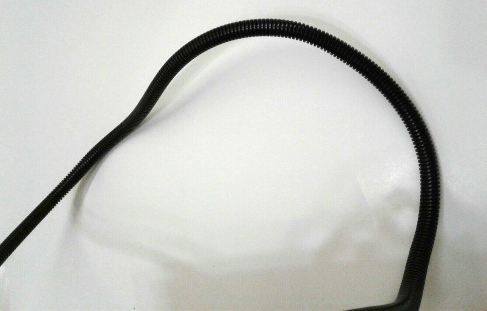 Quick Cable 505202-776 3/8" Flexible Split Loom Polyethylene Tubing Black 100 FT