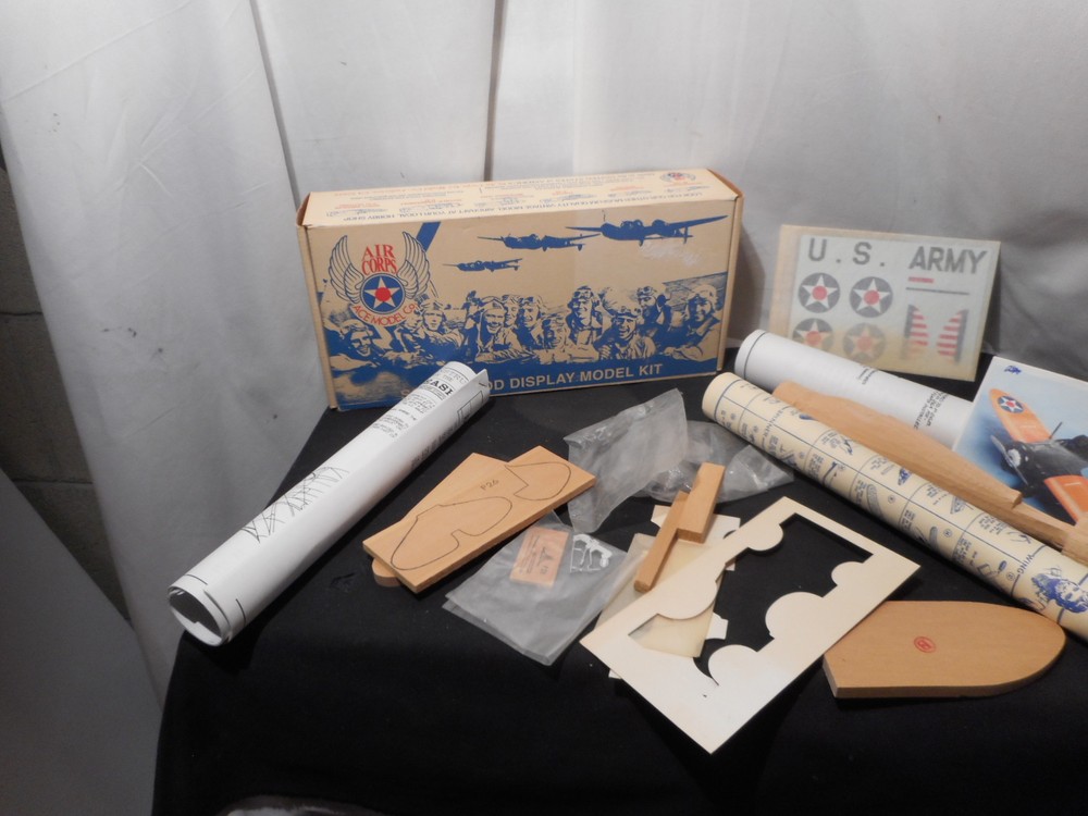 Solid Wood Display Model Kit Boeing P-26