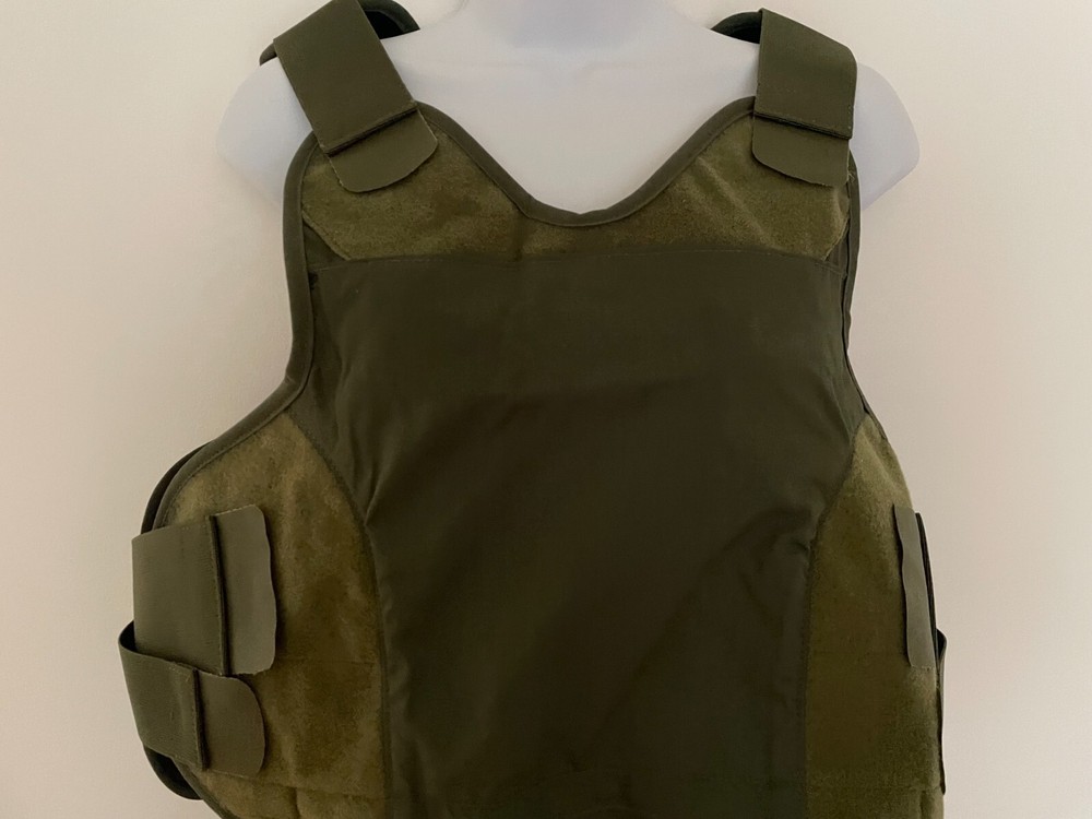 SECOND CHANCE Female Concealable Armor Carrier Spa2 Medium SHORT Olive Green