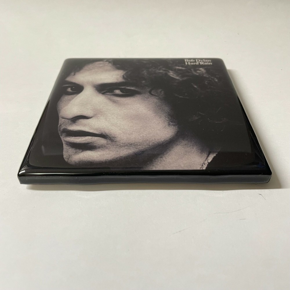 BOB DYLAN Hard Rain Coaster Custom Ceramic Tile