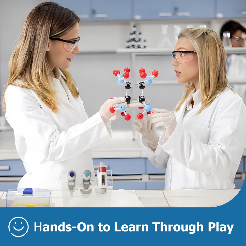 Molecular Model Kit, 444 Pcs Organic Molecular Chemistry Set, Atom Element Model