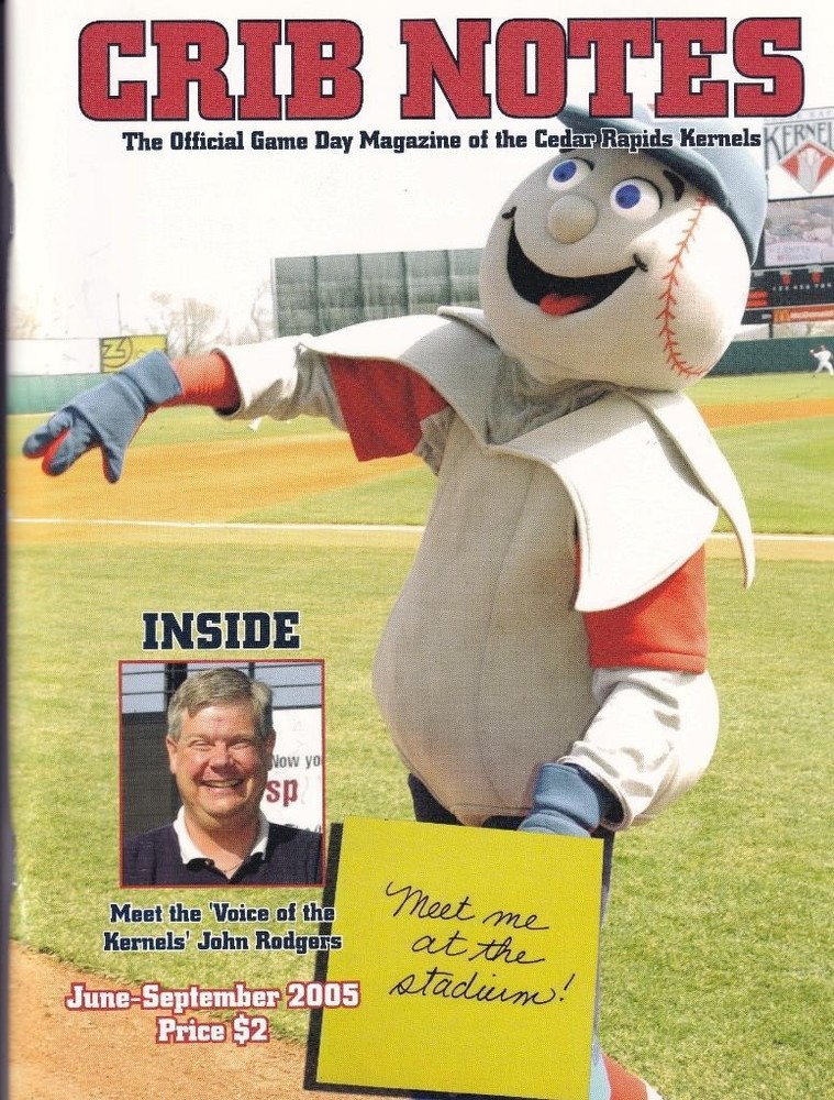 2005 Cedar Rapid Kernels baseball program- Mid-West League, Anaheim Angels