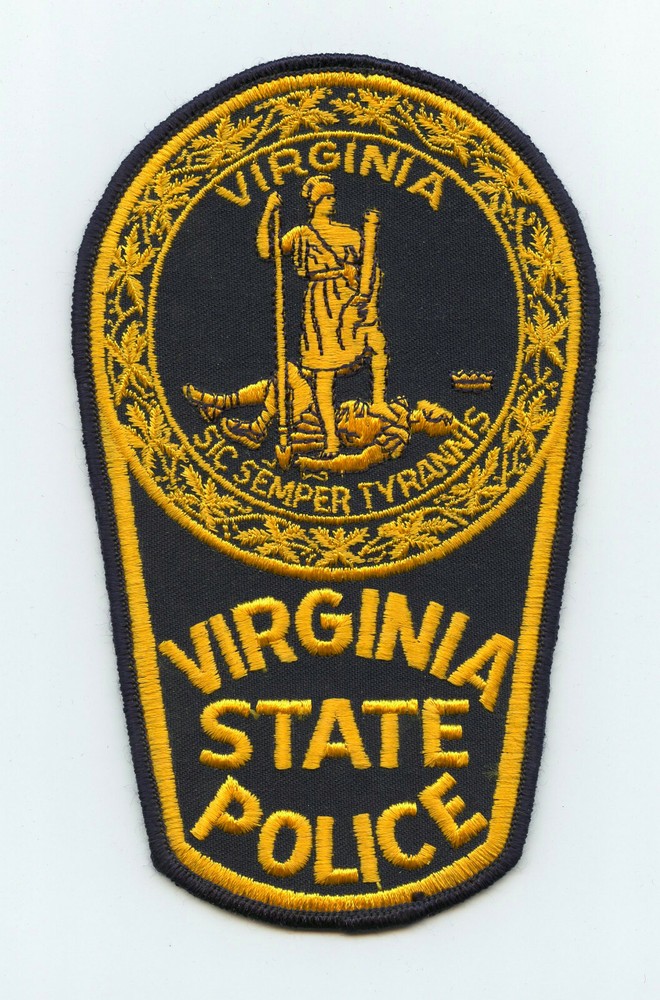 Vintage Virginia State Police Uniform/Shoulder Patch VA