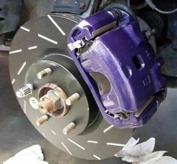 Plum Purple Coating Caliper Brake Rotor Drum Engine Blocks High Temp Paint Spray