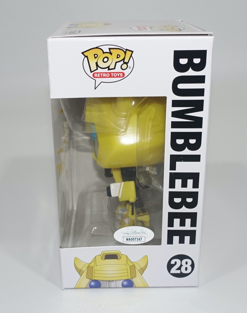 DAN GILVEZAN Signed TRANSFORMERS Bumblebee FUNKO POP JSA COA