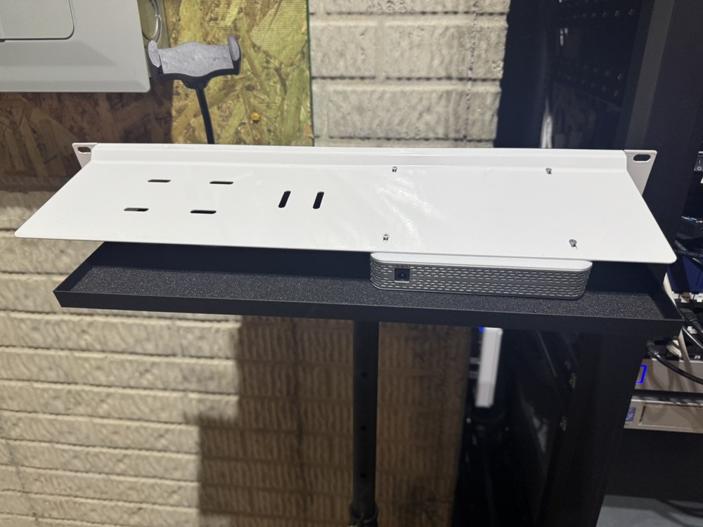 Rack mount Shelve For Ubiquiti UNIFI Security Gateway