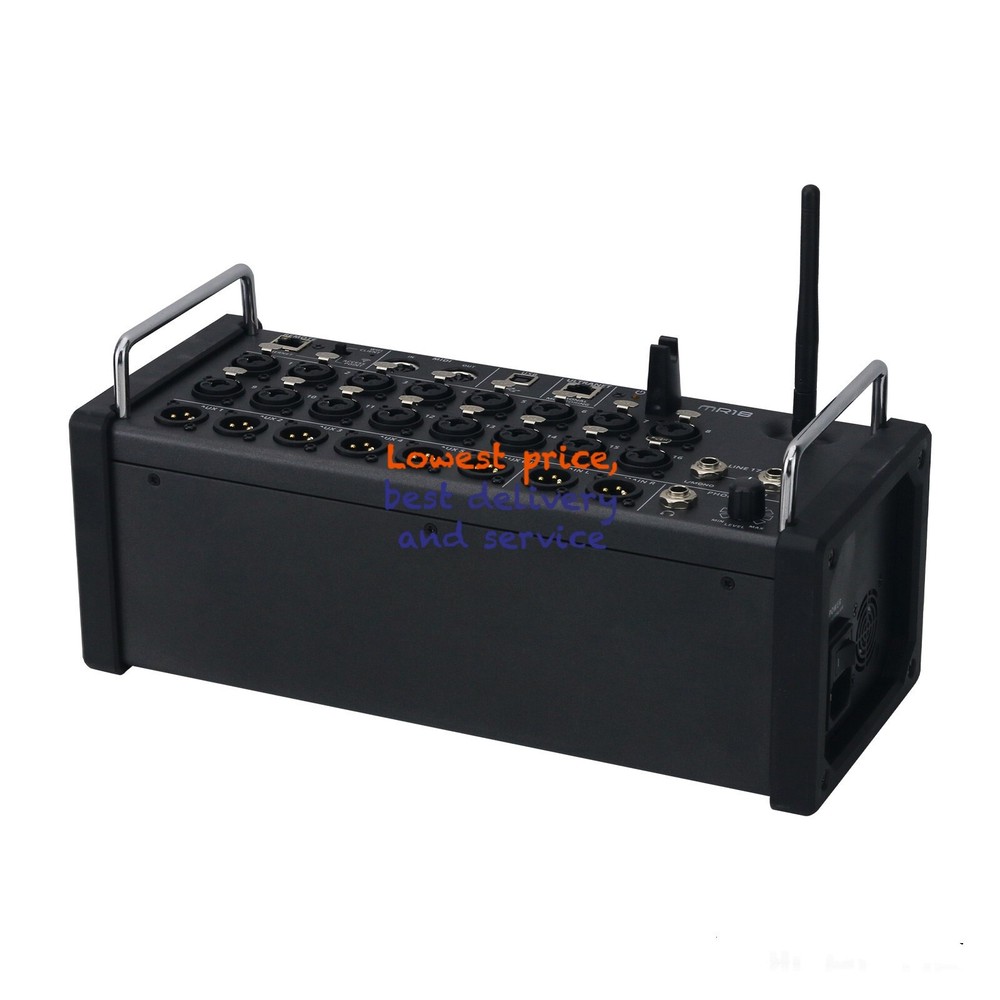 18-Input 8-Bus Digital Mixer MR18 With Wifi Module Multi-CH USB Audio Interfaces