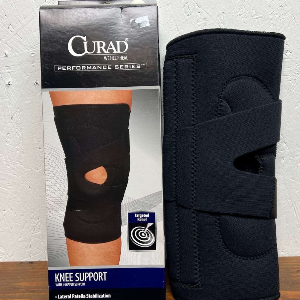 Curad Knee Support with J Shaped Support Left Small