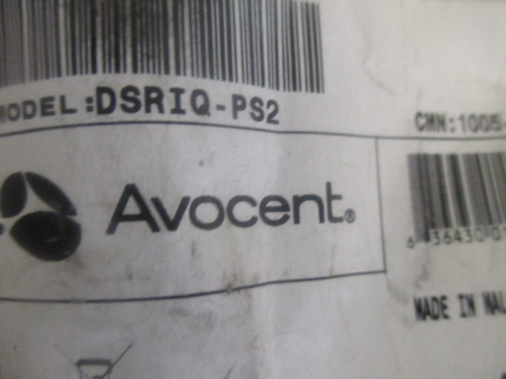 Avocent Model: DSRIQ-PS2 KVM Cable New Old Stock