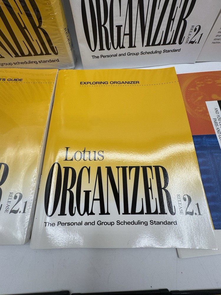 Lotus Organizer 2.1 Release Software The personal and group scheduling standard