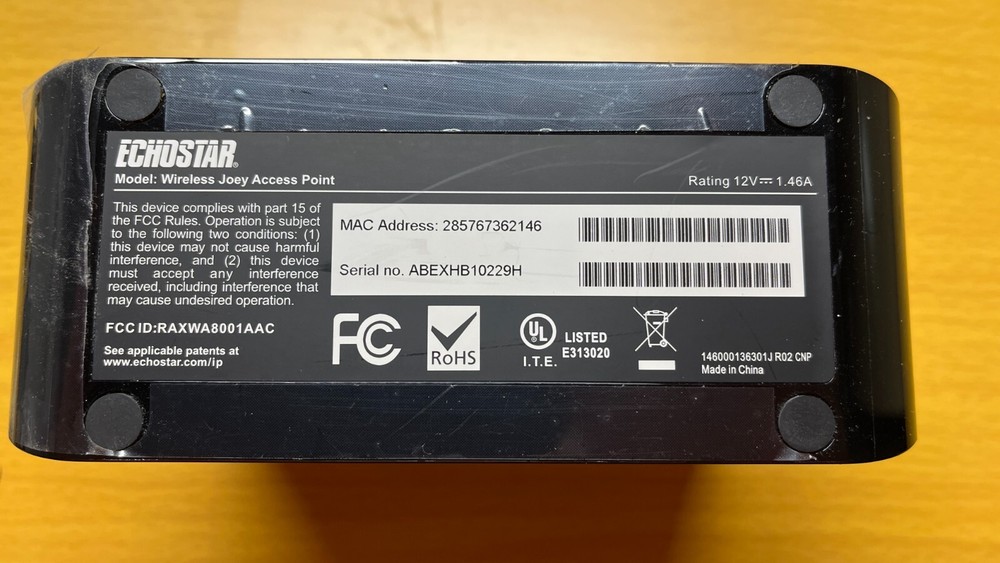 DISH NETWORK WIRELESS JOEY ACCESS POINT used