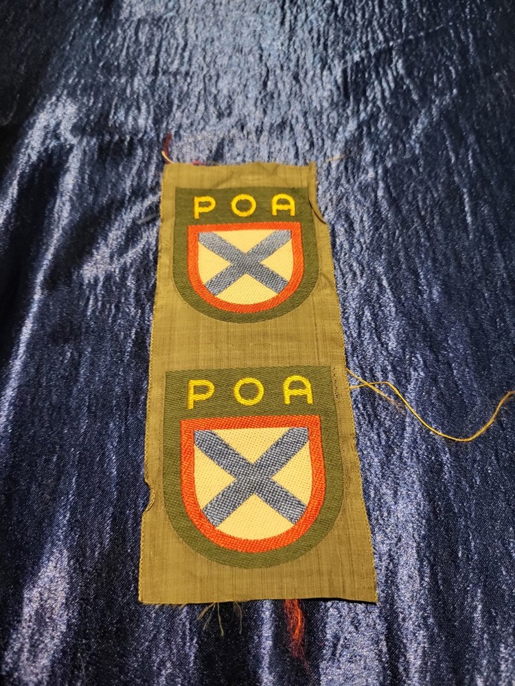 Ww2 German 2 Uncut Poa Patches