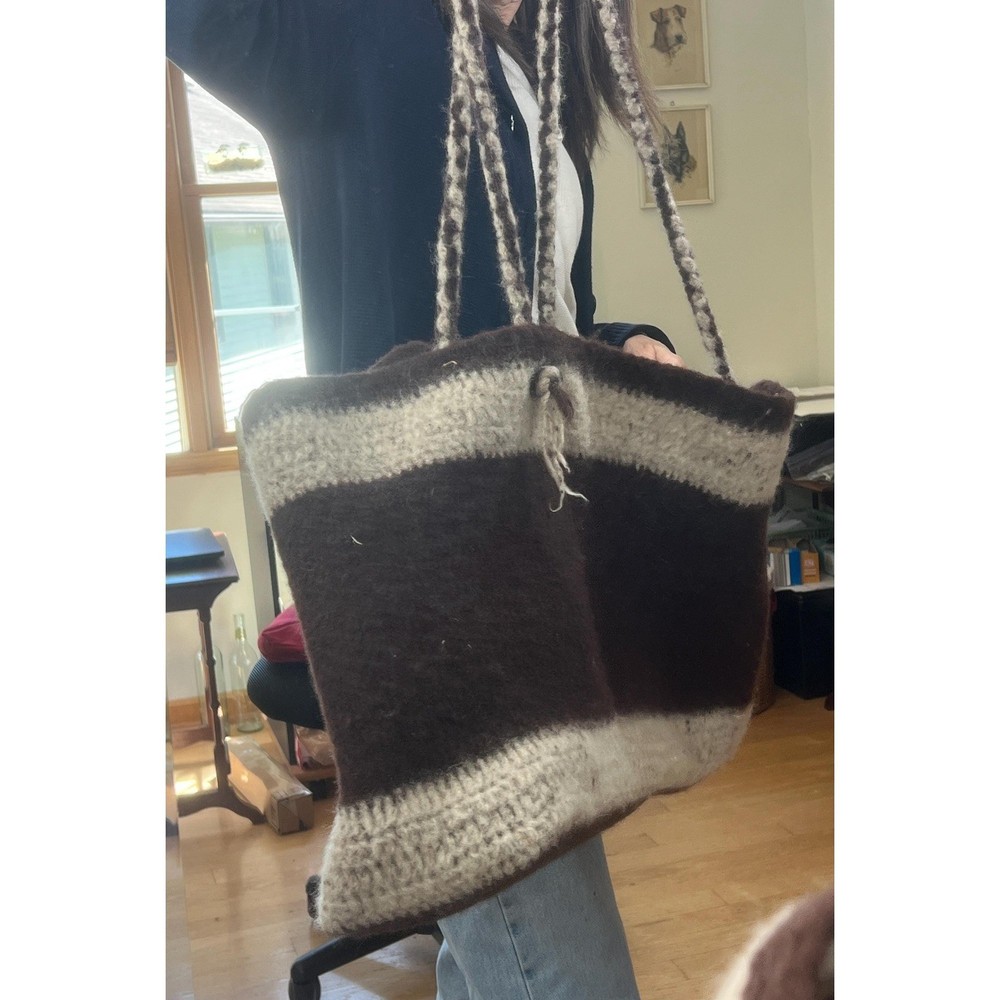 HUGE Oversized Wool Tote (3182)